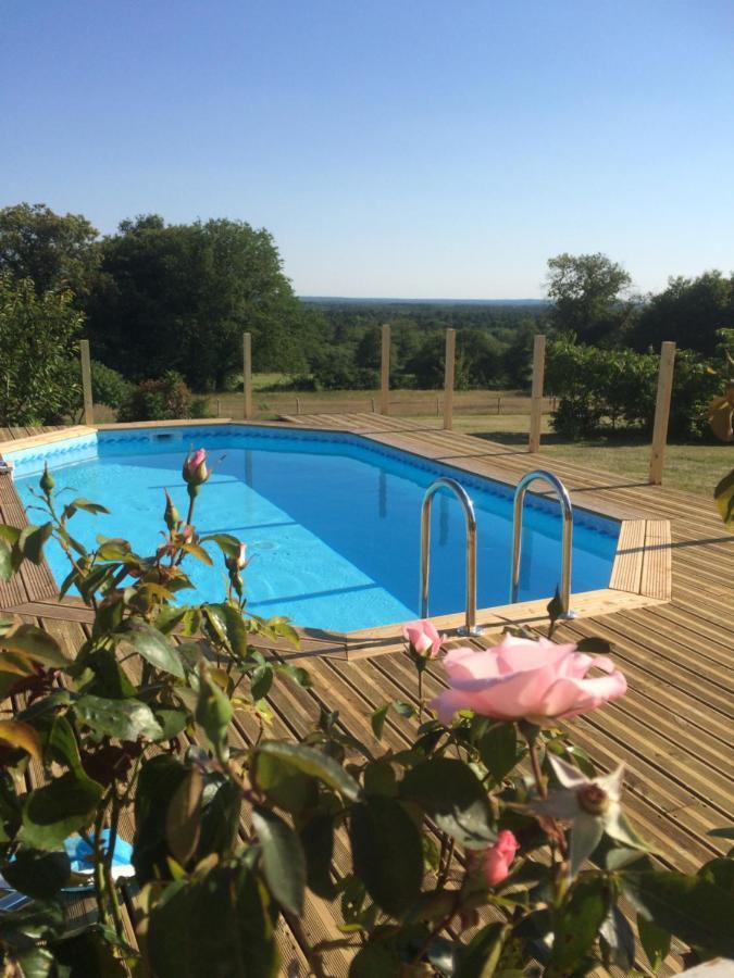 Bed and Breakfast Les petits chenes La Pellerine  Exterior foto